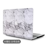 Convient pour ordinateur portable air13 housse de protection ordinateur Apple 14 pouces Apple notebook coque de protection case-marbre LH535-N°10 blanc-creux 2021Pro14 (A2442)