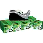 Scotch Magic tape 810, 16 rullar och C60 dispenser