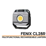 Fenix Work & Outdoor CL28R Rechargeable LED Torch / Lantern Max 2,000 Lumens, Built-In 10,000mAh Batteries, 4 Hours Fast Charge Ultra-Long Run Time, Power Bank Function, Hands-Free Mounting w/ Magnetic Handle. 2 Years Free Repair Warranty (