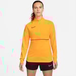 Nike Träningströja Dri-FIT Academy 21 Drill Top - Orange/Svart Dam, storlek Small