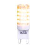 Näve 2-kanta-LED-lamppu G9 3,5W lämmin 350 Lumen 6 kpl