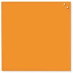 NAGA Magnetisk Glastavla 45x45cm Orange