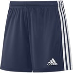 adidas Women's Squadra 21 Shorts (1/4), Team Navy Blue/White, 2XS