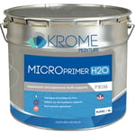 Krome Peinture - Krome MicroPrimer H2o Peinture d'Impression Microporeuse Multi-supports Intérieur et Extérieur Couleur: Blanc - Conditionnement: 1L