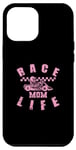 Coque pour iPhone 15 Pro Max Race Mom Life Go Kart Race Track