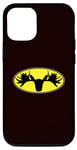 Coque pour iPhone 15 Pro Bull Moose Logo Minnesota Michigan Canada Maine Terre-Neuve