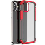 TECHGEAR iPhone 12, iPhone 12 Pro Coque [Fusion FX Case] Mince et léger, Robuste Antichoc, Gel Bumper et Coque Arrière Dure - Coque Conçu pour iPhone 12, iPhone 12 Pro 6.1" - Rouge