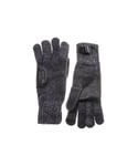 Ugg Australia Mens Ugg Leather Patch Gloves - Grey - One Size