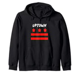 Uptown Washington D.C. NW, Awesome District of Columbia Zip Hoodie