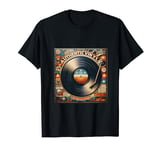 Retro 60s Design Vinyl Player T-Shirt