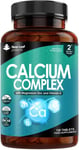 Calcium Tablets - Calcium Magnesium Zinc and Vitamin D 120 High Strength Tablets