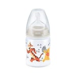 NUK Disney Winnie The Pooh First Choice+ Baby Bottle � Medium Teat (0-6m) 150ml