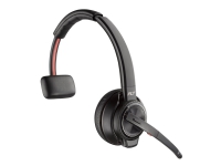 Poly Savi 8210 Office - Savi 8200 series - headset - på örat - DECT / Bluetooth - trådlös - USB-A via Bluetooth-adapter - svart - Zoomcertifierad, UC-certifierad