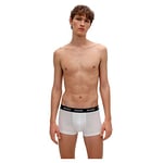 Hugo Men's Trunk Triplet Pack Boxer Shorts, New-White100, XS (Pack of 3)