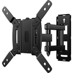 Secura QSF210-B2 Full Motion TV Wall Bracket For 10 - 39 inch TV's - Black