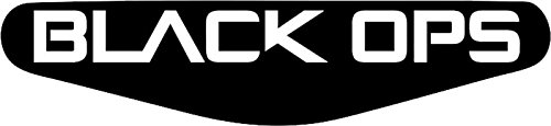 Autocollant pour barre lumineuse de manette PlayStation PS4 Motif au choix Call of Duty: Black Ops (schwarz) noir