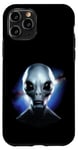 iPhone 11 Pro Alien Gray Grey UFO UAP Martian Spaceman Novelty Case