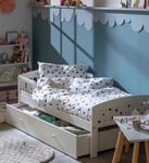 Habitat Jesse Toddler Bed With Drawer - White