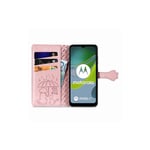 Motorola Moto E13 ruusukulta koirat ja kissat suojakotelo