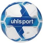 uhlsport Football ATTACK ADDGLUE Ballon de football Soccer Ballon d'entraînement et de match - avec nouvelle technologie ADDGLUE - blanc/royal/bleu - pour jeunes et actifs - FIFA BASIC