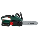 Theo Klein 8399 Bosch Chain Saw I Child-Friendly, Authentic Replica of the Original I Battery-Powered Saw with Light and Sound Effects I Dimensions: 13 cm x 39.5 cm x 14 cm