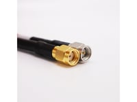 Panorama - Antennkabel - Sma (Hane) Till Sma (Hane) - 5 M - Koaxial - Rg-174