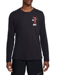 Langærmet Nike Dri-FIT "Wild Card" Men s Long-Sleeve Fitness T-Shirt dx0981-010 Størrelse XS