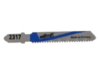 wolfcraft GmbH 2367000, Figursågblad, Gjuten aluminium, Rostfri stålplåt (tunn), Snabbstål (HSS), 5 cm, 2 mm, 6 mm