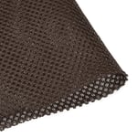 sourcing map Brown Speaker Mesh Grill Cloth (not cane webbing) Stereo Box Fabric Dustproof Cloth 50cm x 160cm 20 inches x 63 inches