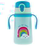 Termosflaska barn 400 ml Rainbow med handtag - Stephen Joseph