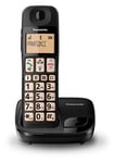 Panasonic KX-TGE110NZB Single Handset Cordless Phone Telephone