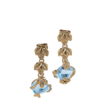 Bottega Boccadamo Earrings Leaf stone Guld