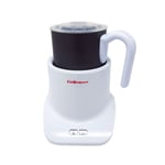 CookSpace Electric Magnetic Milk Frother (White, Square Base)