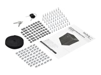 Startech.Com 15U Väggmonterat Serverrackskåp - 16 Tum (40,6 Cm) Djupt - Gångjärnsupphängning - Rack Skåp - 4 Stolpar - Väggmontering - Svart - 15U - 16"