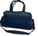 New Vintage NIKE Gym Yoga Premium Medium Holdall Duffel Bag BA2554 Obsidian Blue