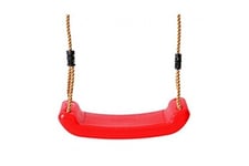 Swing King Portique Siège balançoire en plastique rouge