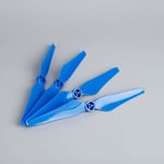 8PCS 9450S Propeller/Fit For - DJI Phantom 4 Pro/Drone Quick Release Blades Replacement Props With Mount Base Spare Parts (Color : Blue)