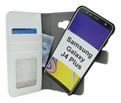Skimblocker Magnet Fodral Samsung Galaxy J4 Plus (J415FN/DS) (Vit)