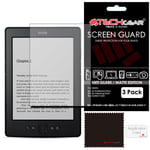 TECHGEAR [Pack of 3] ANTI GLARE Screen Protectors for Kindle 6" eReader (2010 to 2014 Generations) - MATTE Screen Protectors Compatible with Kindle 6" eReader (2010 to 2014 Generations)