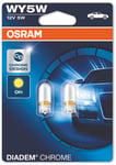 Osram Diadem Chrome - Lyspære WY5W 5W 12 V 2-pakning