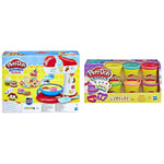 Play-Doh Kitchen Creations Spinning Treats Mixer with Sparkle Compound Collection