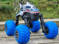 Remote Control Buggy Crawler Monster Truck SHARK Race Off-Road 4WD RC Car Toy