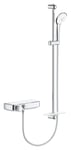 GROHE Grohtherm SmartControl Thermostatic Shower Mixer DN 15 with Shower Fitting Chrome 34721000 900 mm