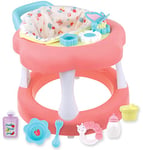 JC TOYS-pour Keeps Accessory Baby Doll Walker Playset, 25530, Rose, 12"