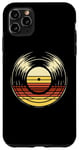 Coque pour iPhone 11 Pro Max Retro Vinyle 70s Platine - Lecteur 60s Vintage Disque