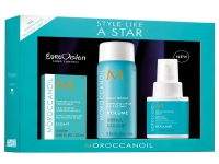 Moroccanoil Style Like A Star Volume Box Set: Volumizing Mist 50ml + Root Boost 75ml Treatment Light 25ml