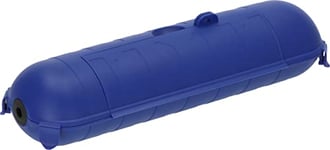Brennenstuhl Safebox CEE 230 V/Boîtier de protection IP44 pour câbles d'extension (capsule de protection pour câble H07RN-3G2.5 extérieur, accessoires de camping) Bleu