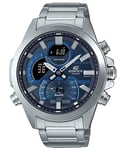Casio Edifice Mens Silver Watch ECB-30D-2AEF Stainless Steel (archived) - One Size
