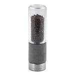 Cole & Mason H321801 Regent Pepper Mill, Precision+ Stemless, Concrete/Stainless Steel/Acrylic, 180 mm, Single, Includes 1 x Pepper Grinder