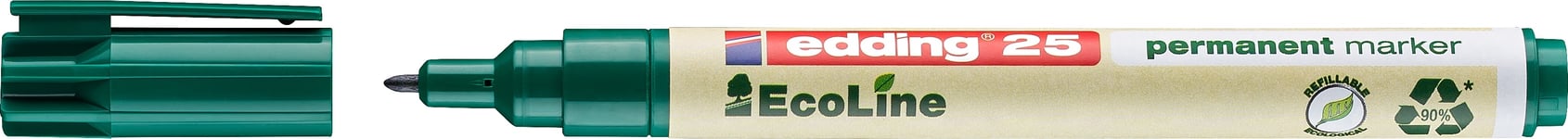 Edding 25 Ecoline Permanent Marker | Grøn